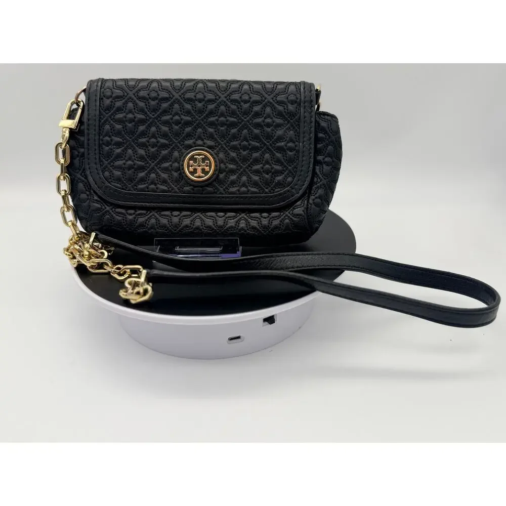 Tory Burch Bryant Quilted Mini Crossbody | Quiet Luxury | Night Out Bag
